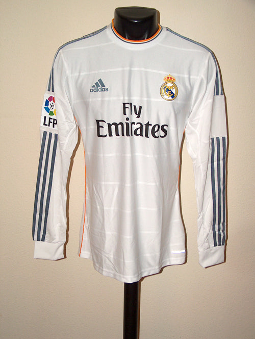 Real Madrid 2013/14 Home Long Sleeve Jersey