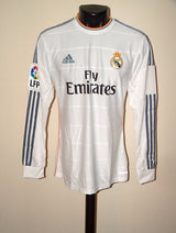 Real Madrid 2013/14 Home Long Sleeve Jersey