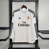 Real Madrid 2014/15 Home Long Sleeve Jersey