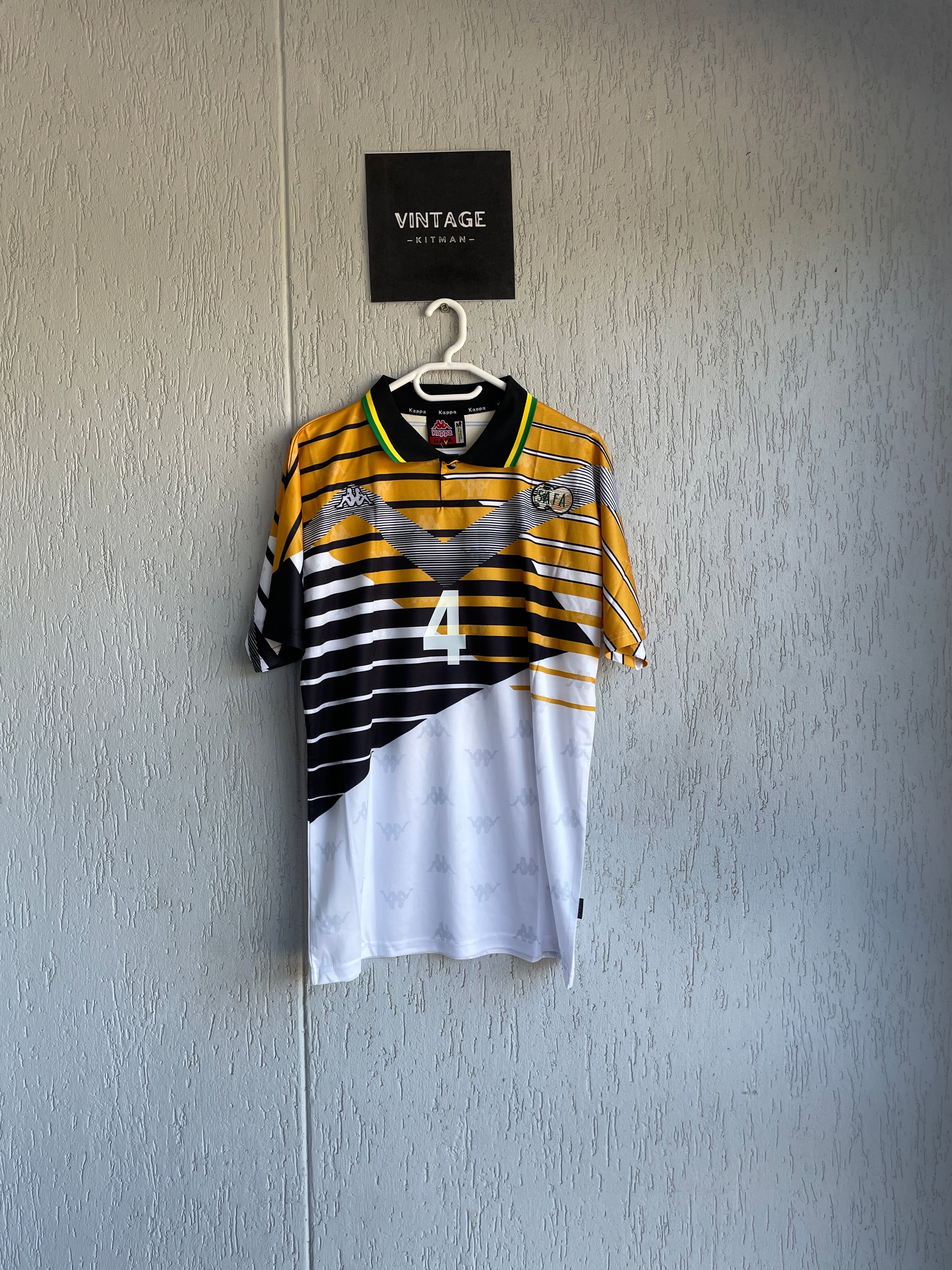 1992 94 Bafana Bafana Home Jersey S 2XL limited Stock Vintage Kitman 1992-94-bafana-bafana-home-jersey-s-2xl-limited-stock-vintage-kitman