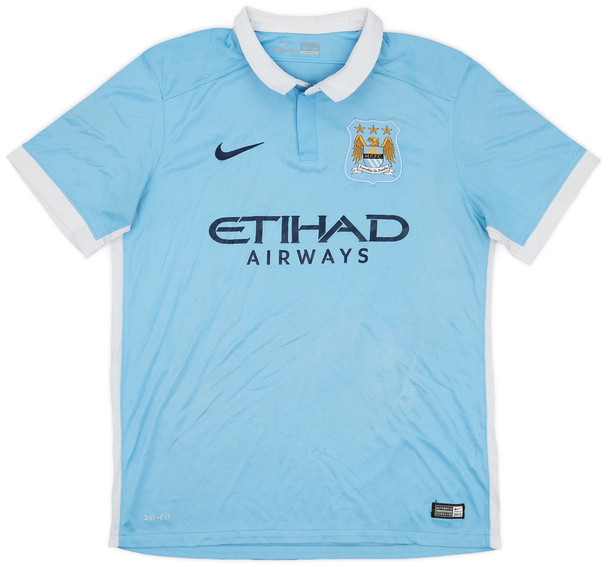 Manchester City 2015/16 Home Jersey