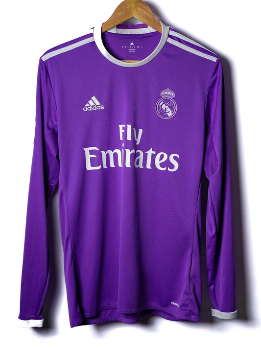 Real Madrid 2016/17 Away Long Sleeve Jersey