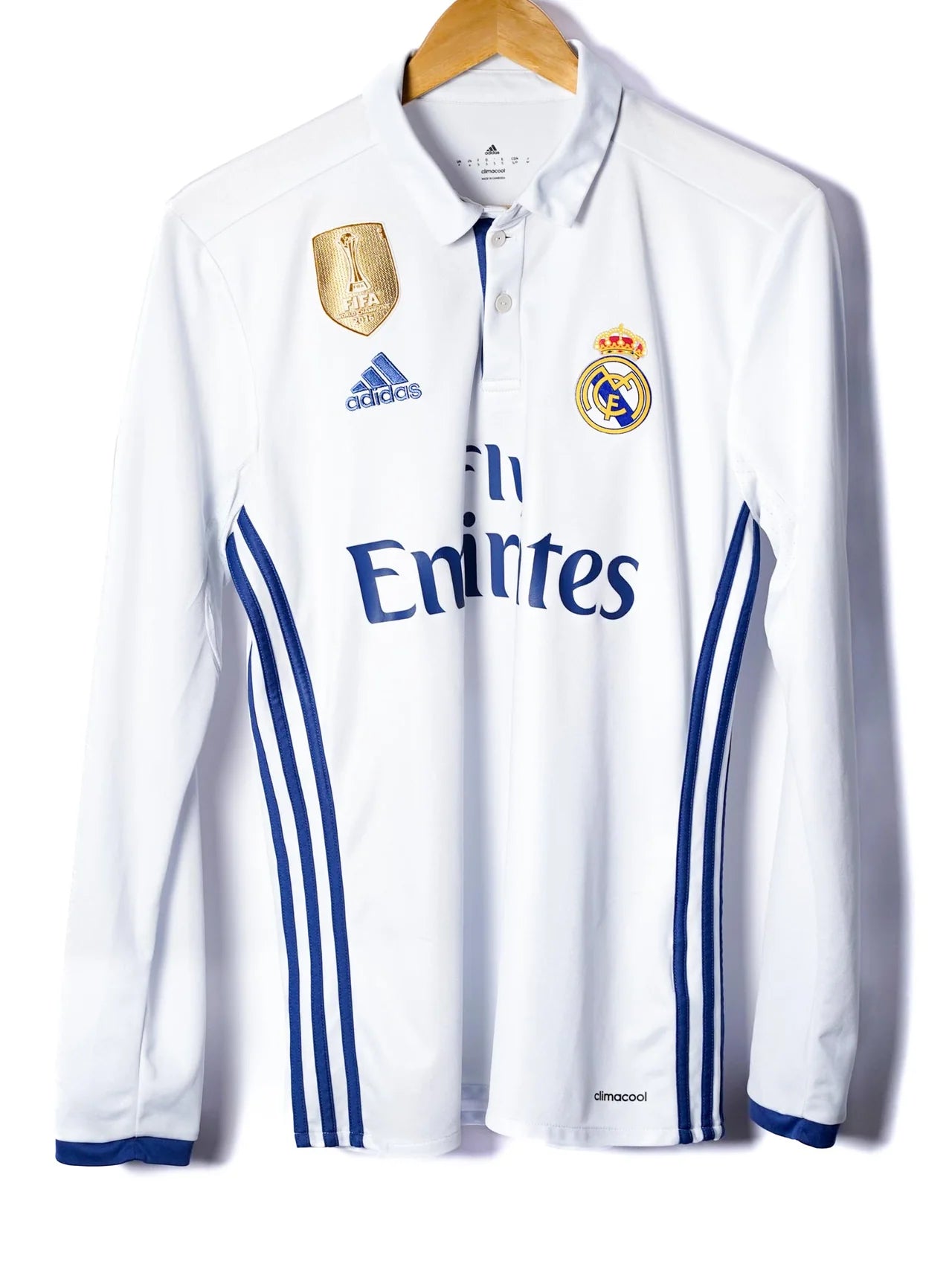 Real Madrid 2016/17 Home Long Sleeve Jersey