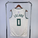 Milwaukee Bucks 2017-18 Cream Swingman Jersey - City Edition