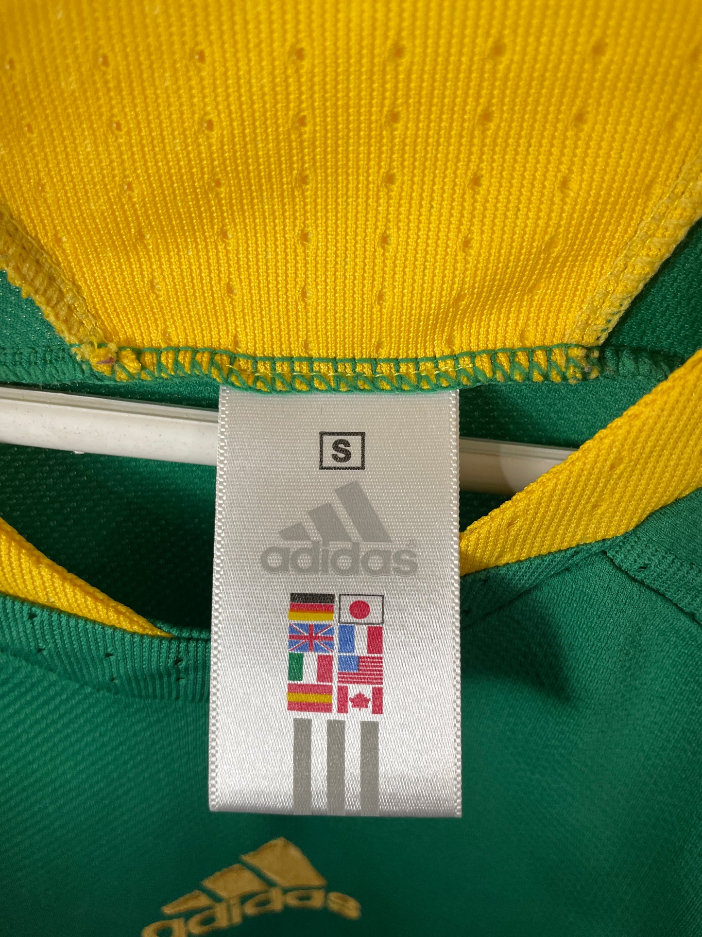 2009 Bafana Bafana Alternate Quarter Sleeve Retro Jersey *Rare Original* Small & Large 8/10