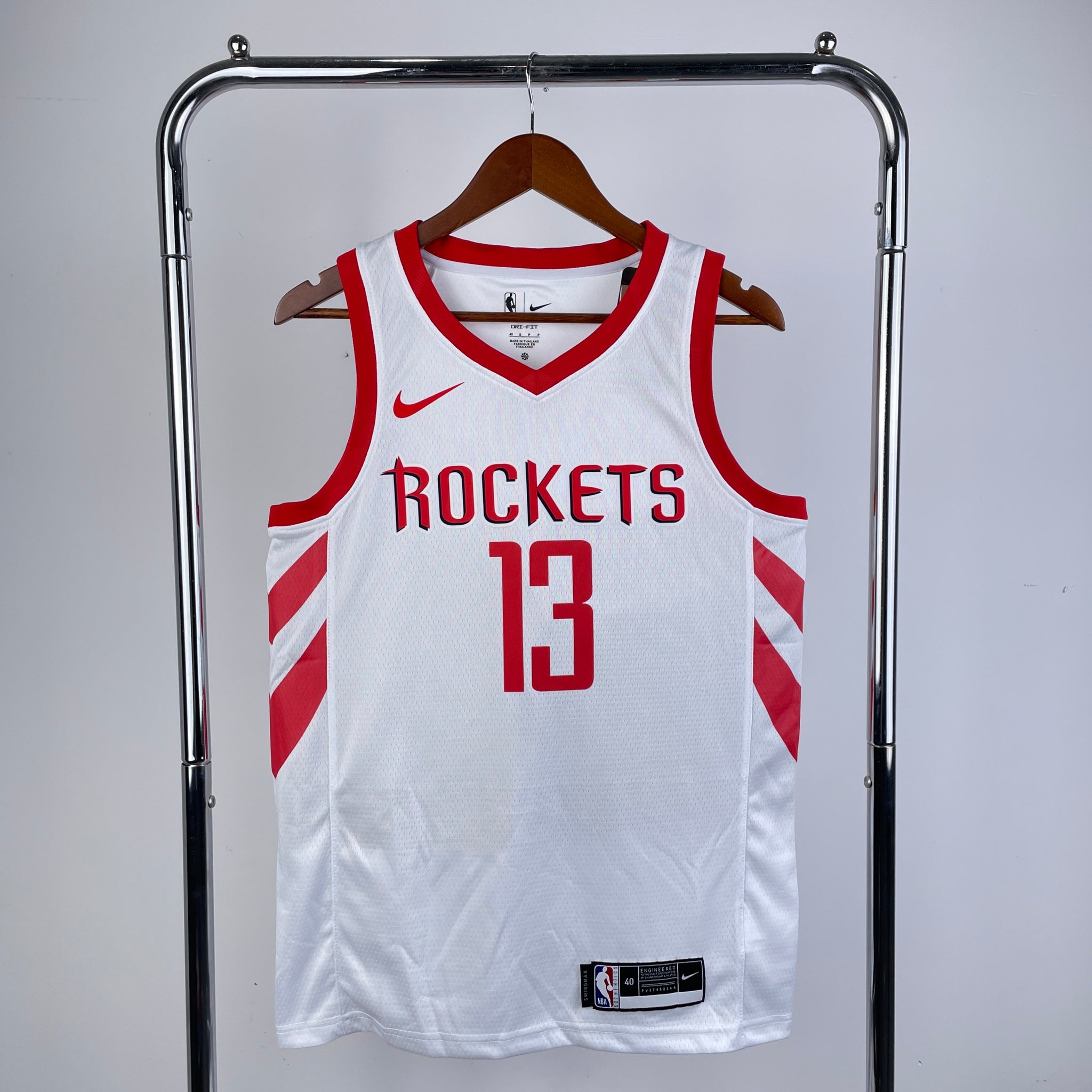 Houston Rockets 2018-19 White Swingman Jersey  - Association Edition