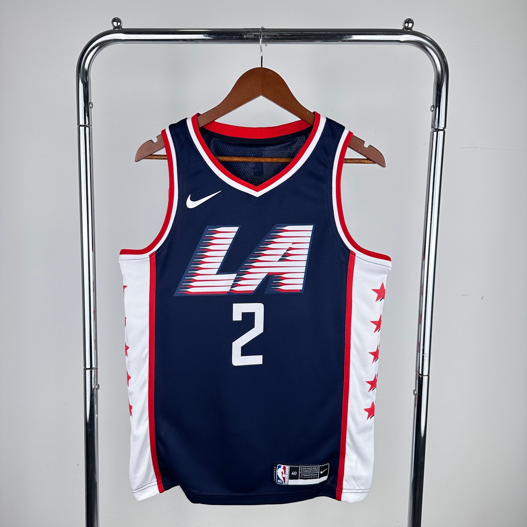 Los Angeles Clippers 2018-19 Navy Swingman Jersey - City Edition