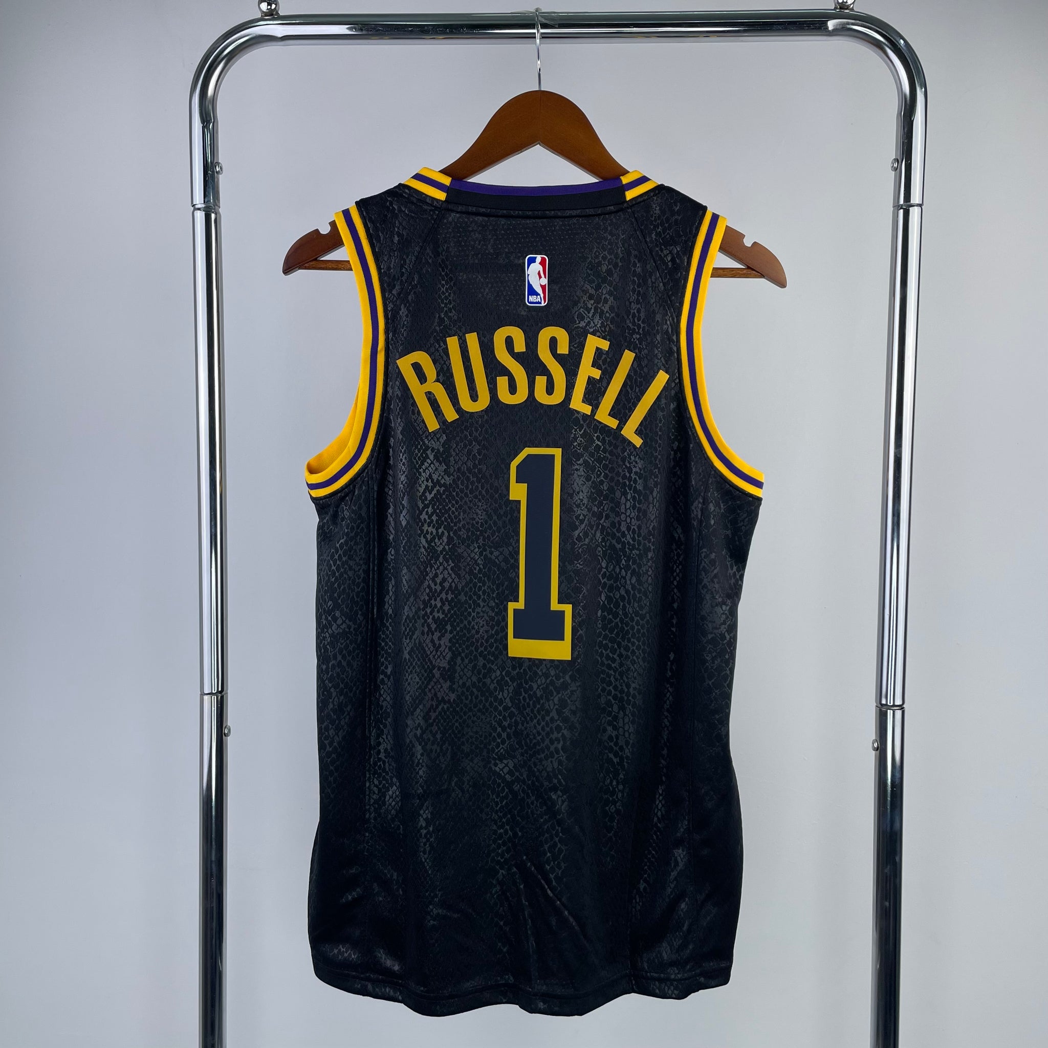 Los Angeles Lakers 2018-19 Black Swingman Jersey - Black Mamba Edition