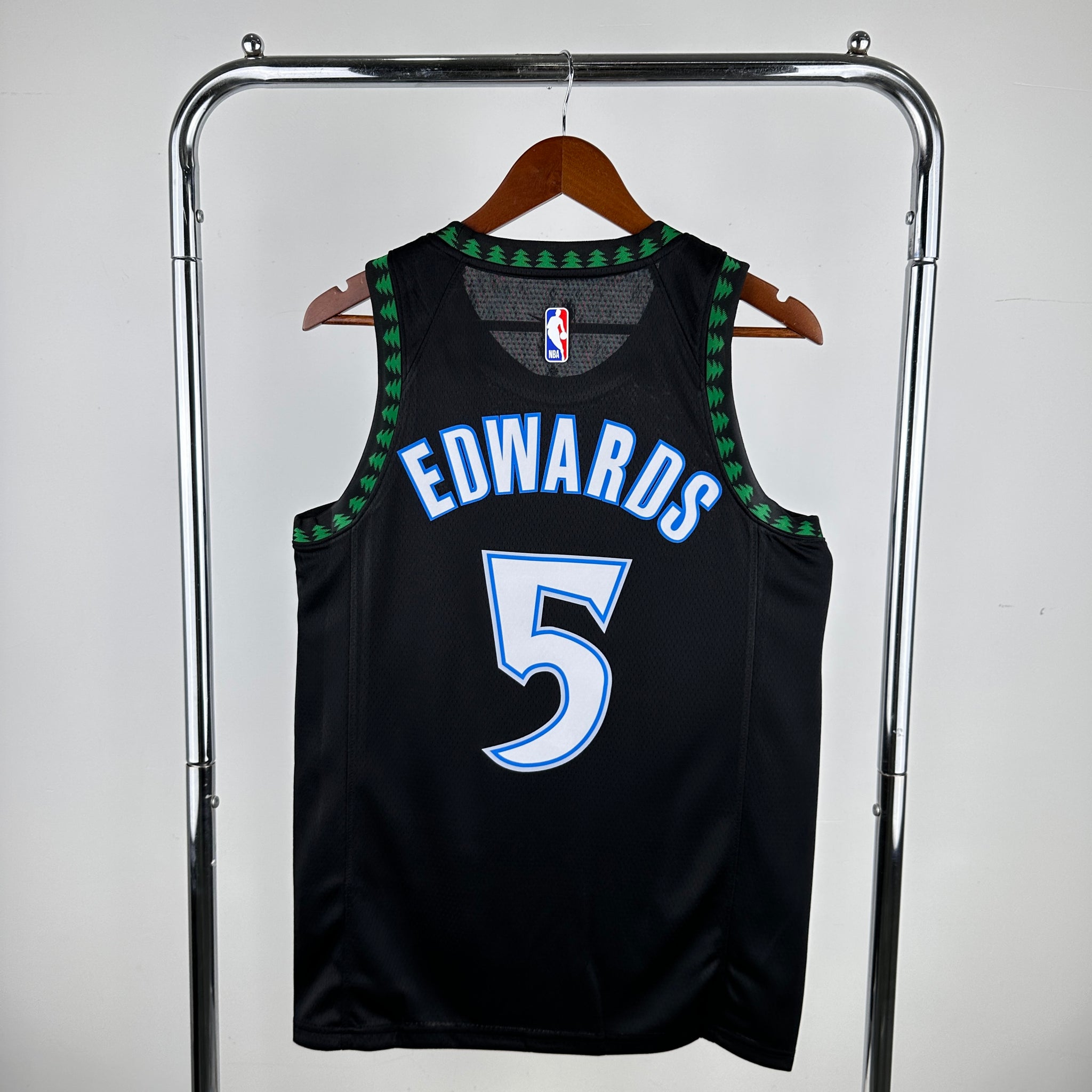 Minnesota Timberwolves 2018-19 Black Swingman Jersey - Classic Edition