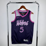 Minnesota Timberwolves 2018-19 Purple Swingman Jersey - City Edition