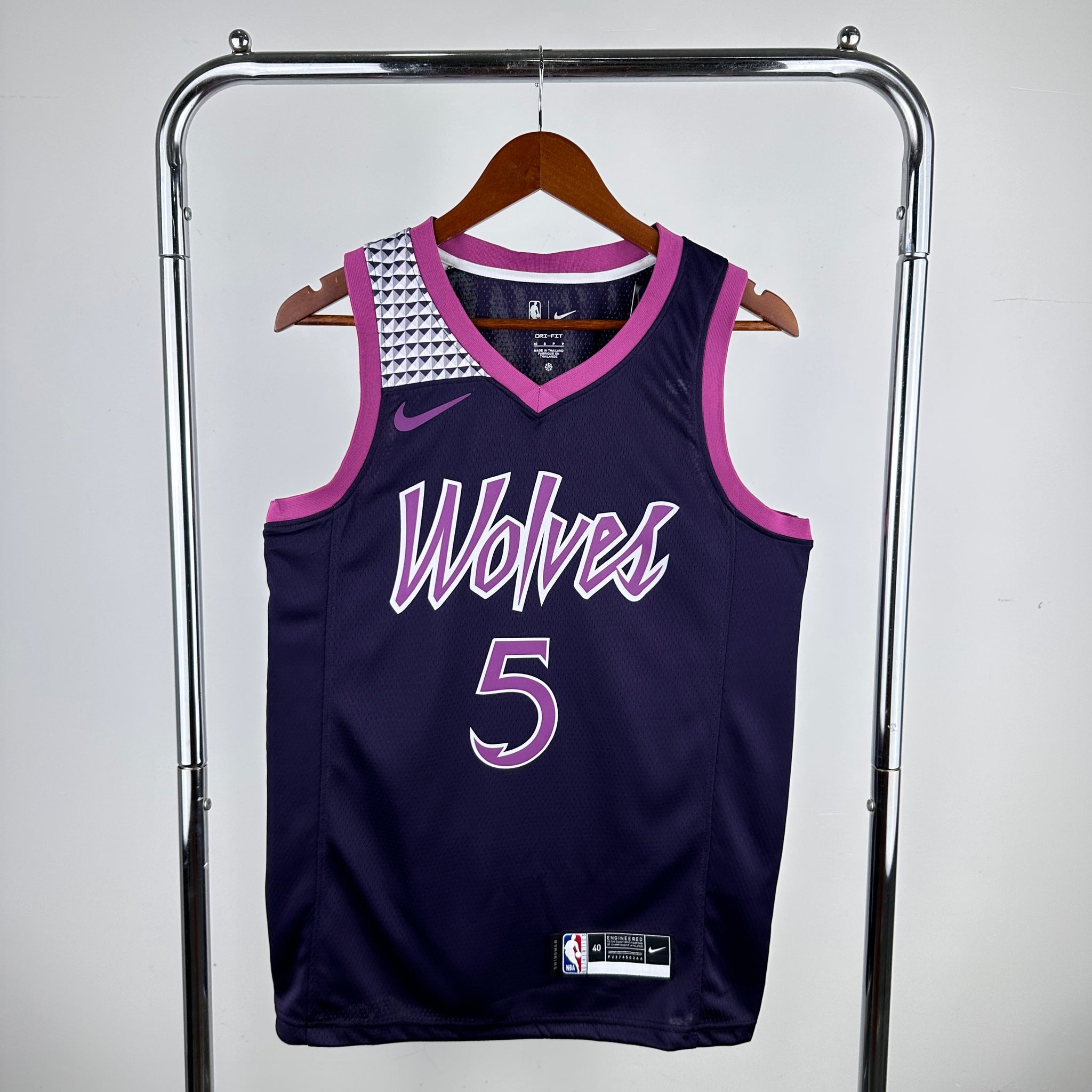 Minnesota Timberwolves 2018-19 Purple Swingman Jersey - City Edition