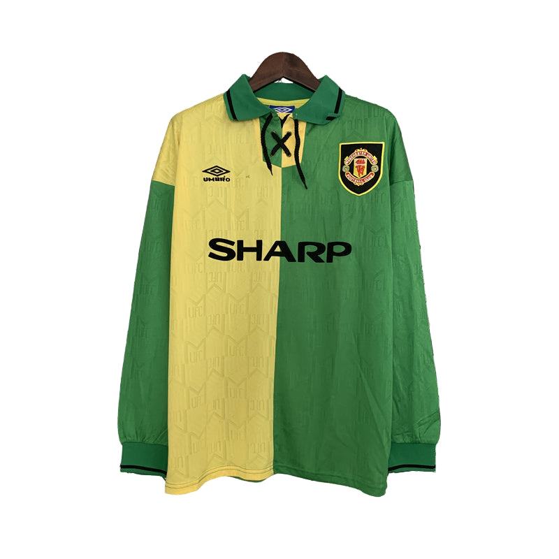 Manchester United 1992/93 Away Long Sleeve Jersey