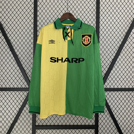 Manchester United 1992-1993 Away Long Sleeve Jersey