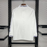 Real Madrid 1994/96 Home Long Sleeve Jersey