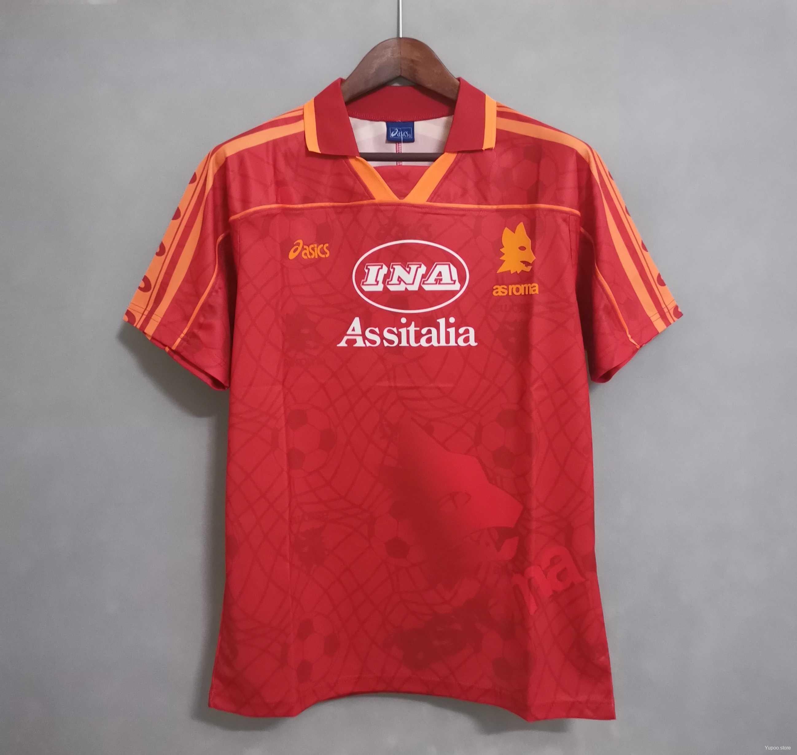 Jersey Roma Rosa As Roma – Vintage Kitman