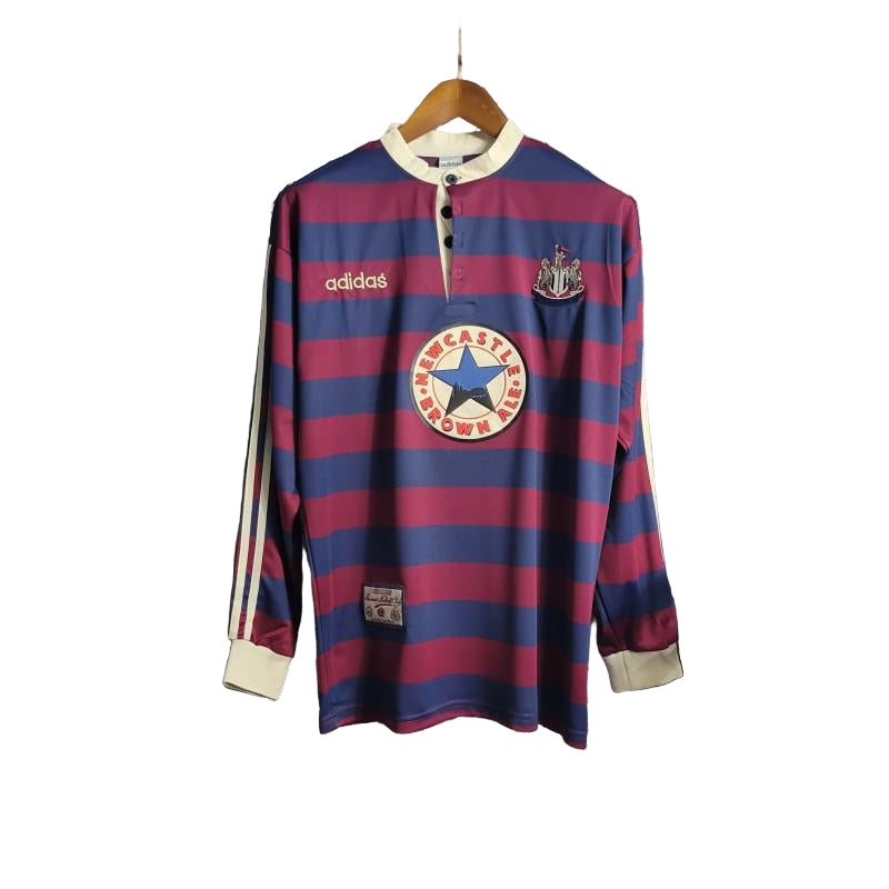 Newcastle 1995/96 Away Long Sleeve Jersey