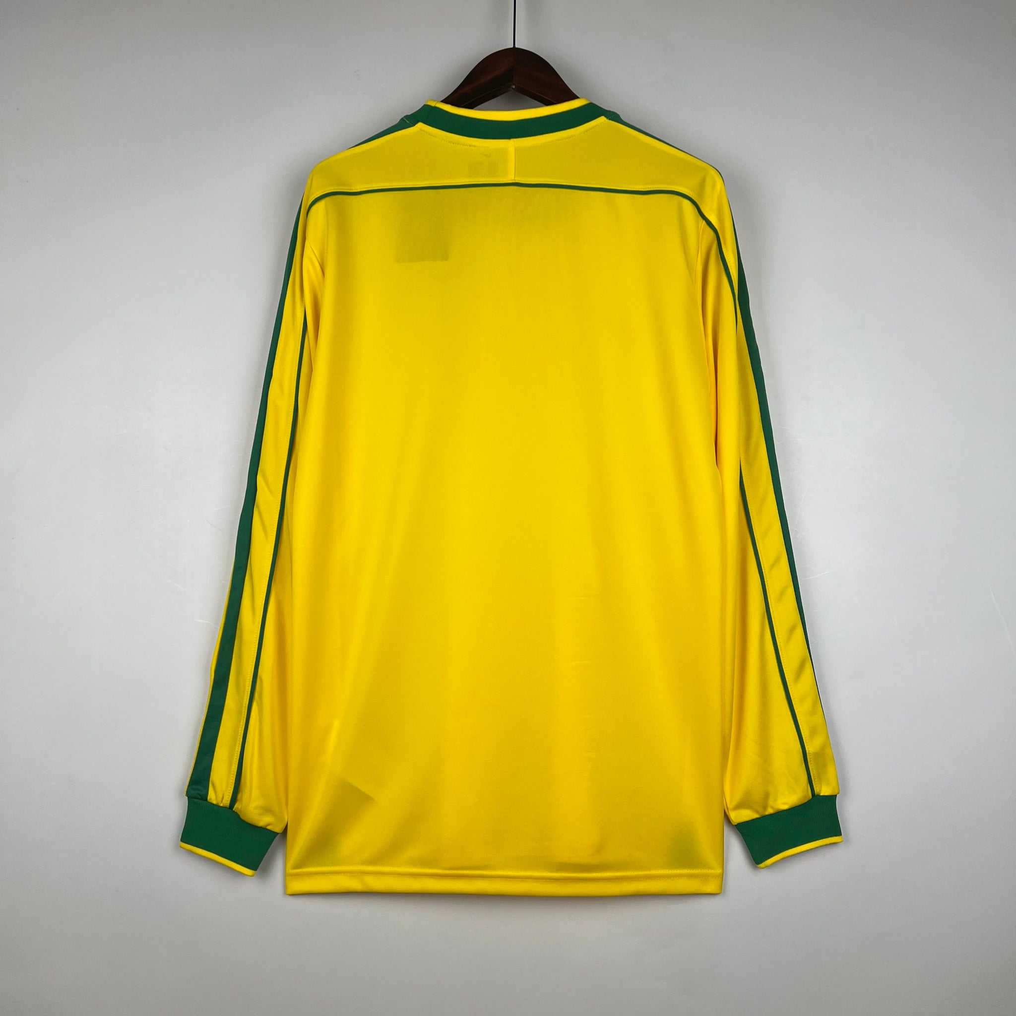 Brazil 1998 Home Long Sleeve Jersey