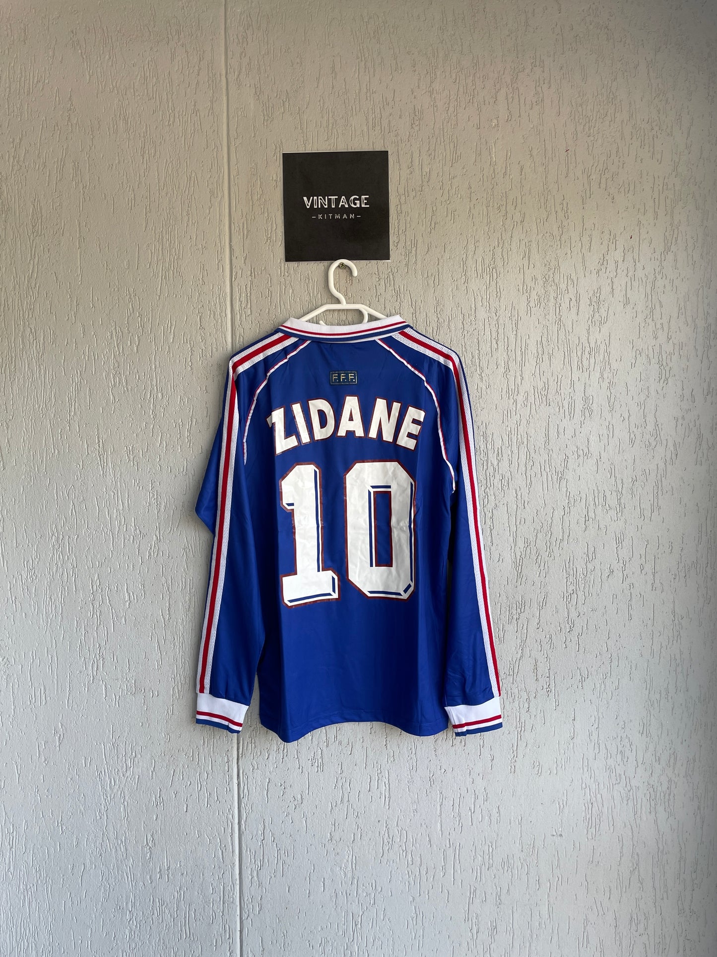 France 1998 Home Long Sleeve Jersey