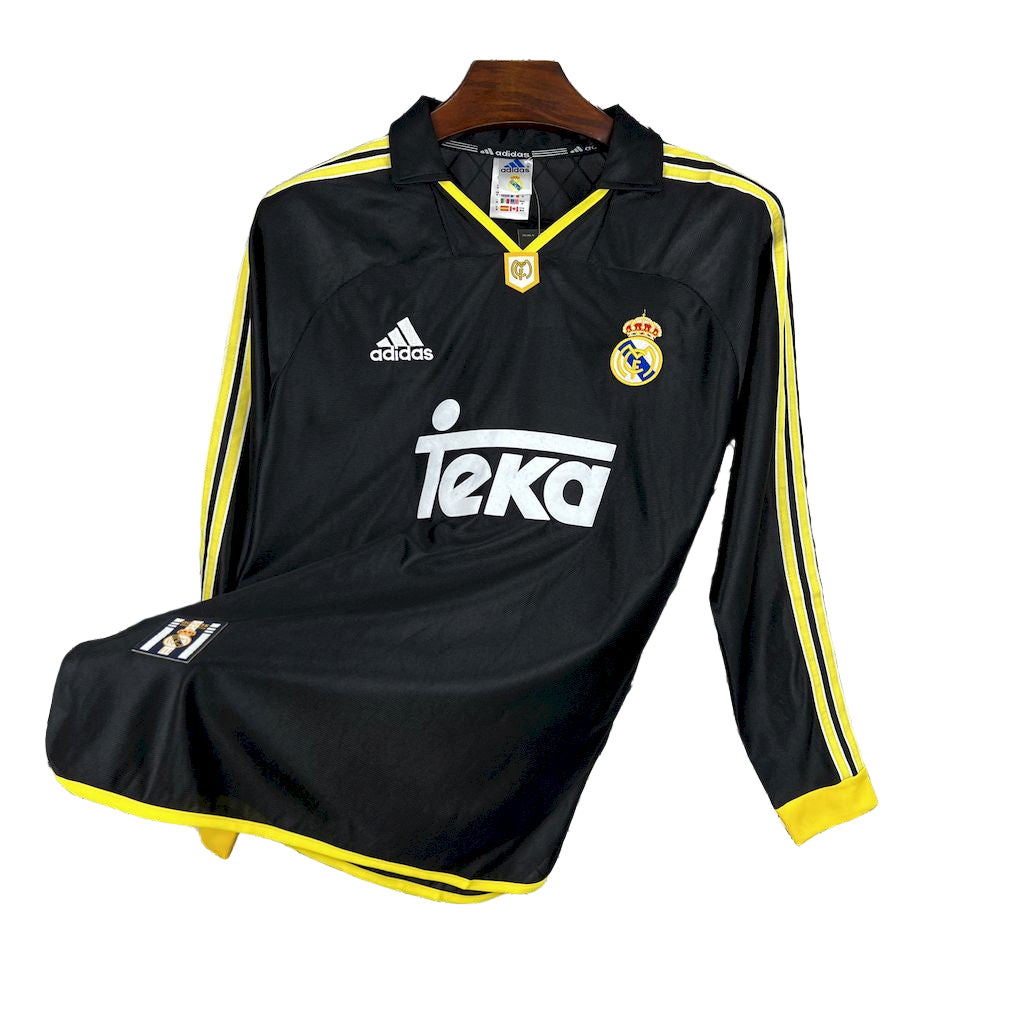 Real Madrid 1999/00 Away Long Sleeve Jersey