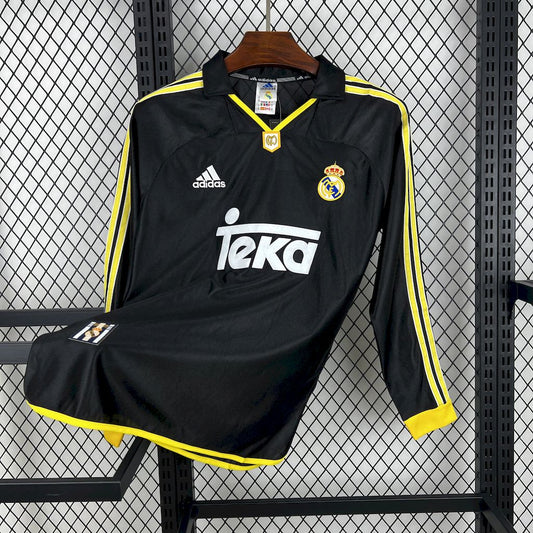 Real Madrid 1999/00 Away Long Sleeve Jersey