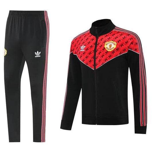Manchester United 1990s Retro Full-Zip Tracksuit Set