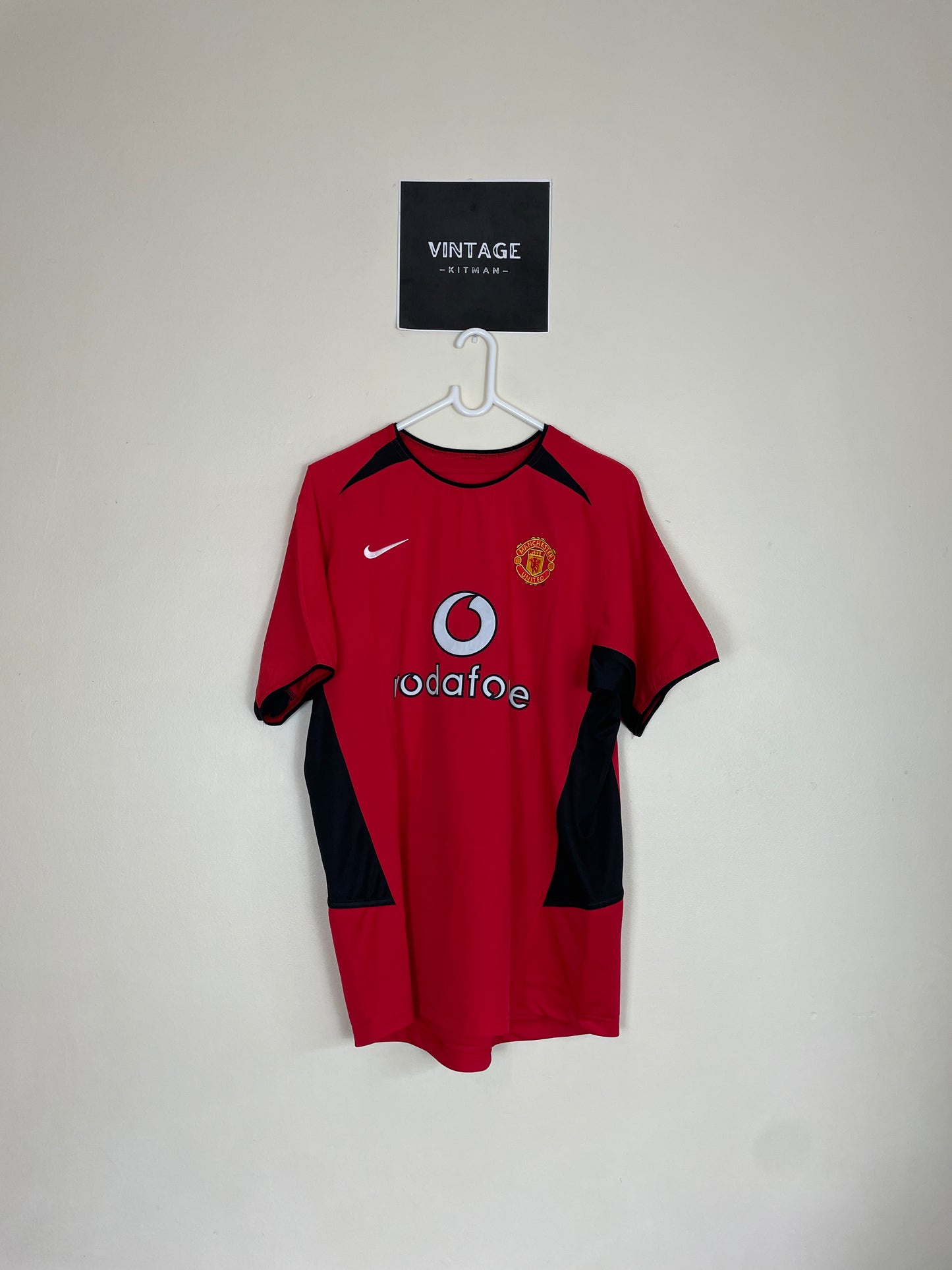 Manchester United 2002/04 Home #7 RONALDO (XL Fits like Large)