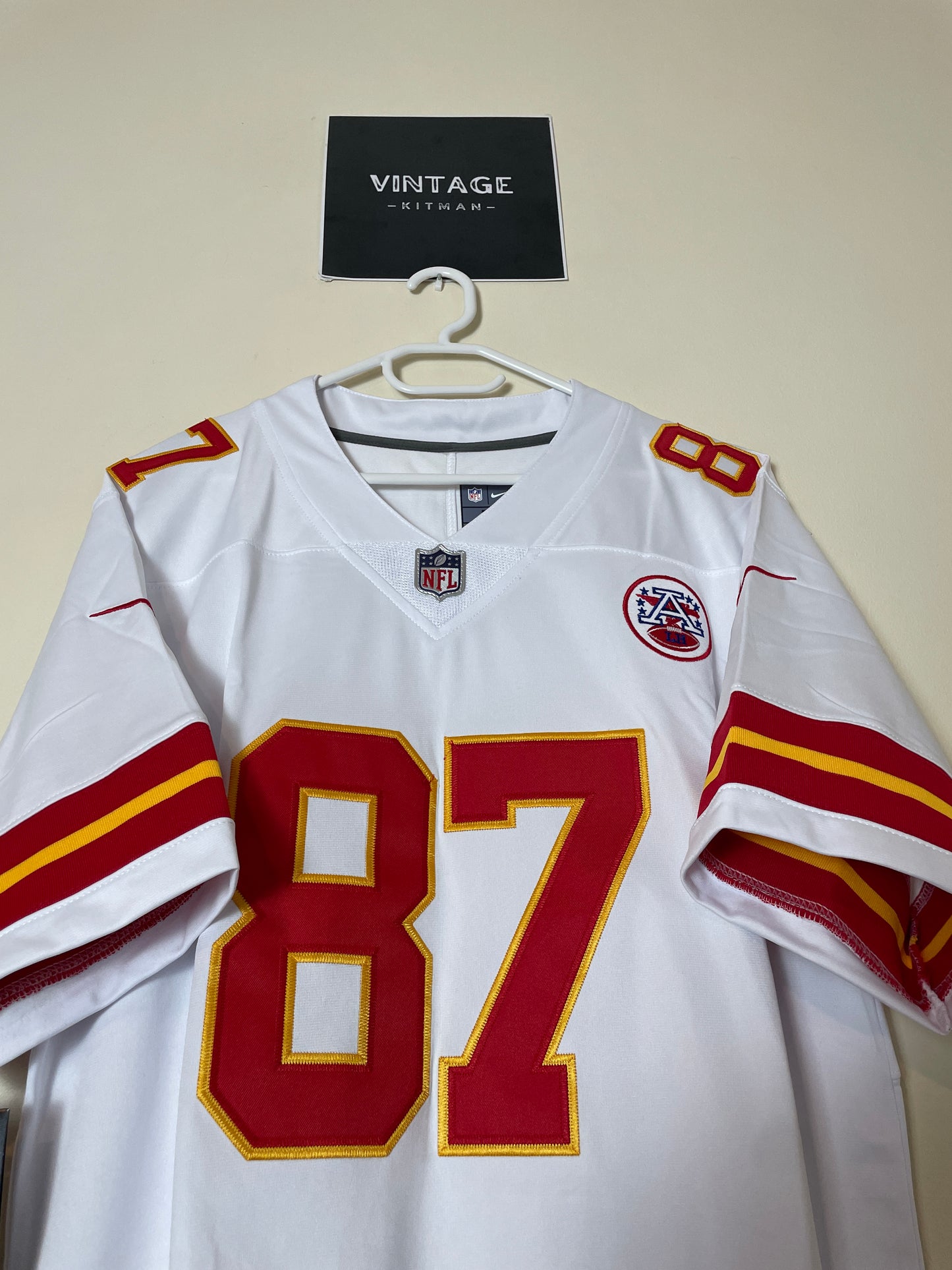 Kansas City Chiefs NFL Away Jersey #87 Travis KELCE