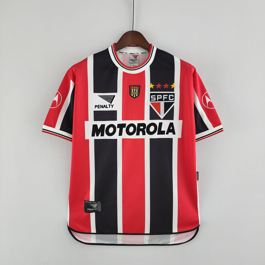 Maillot Sao Paulo FC Retro Vintage 2000 Exterieur Homme – Foot Sport – Maillots & Équipements Foot Sport Maillot Sao Paulo FC Retro Vintage 2000 Exterieur Homme – Foot Sport – Maillots & Équipements Foot Sport