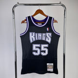 Sacramento Kings 2000-01 Jason Williams Mitchell & Ness Black Hardwood Classic Swingman Jersey