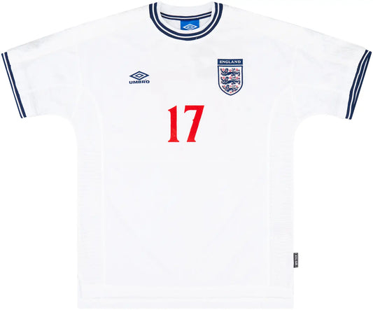 England 2000 Home Jersey