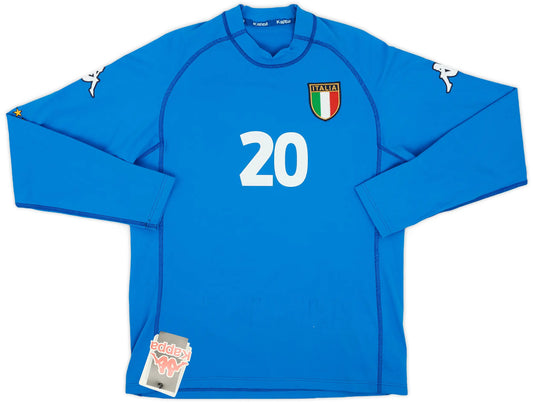 Italy 2000-02 Home Long Sleeve Jersey