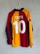 AS Roma 2001/02 Home Long Sleeve Jersey