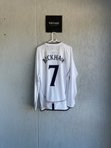 England 2001-03 Home Long Sleeve Jersey