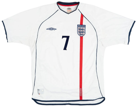 England 2001-03 Home Jersey