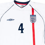 England 2001-03 Home Long Sleeve Jersey