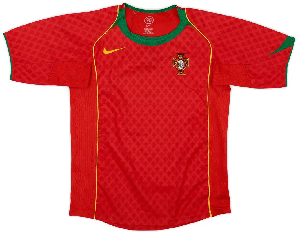 Portugal Kids 2004 Home Jersey