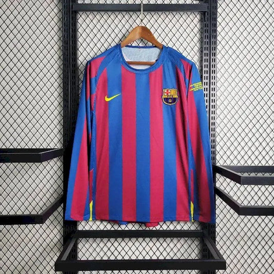 Barcelona 2006 UCL Final Long Sleeve Jersey