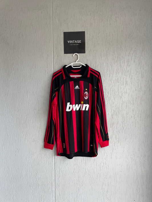 AC Milan 2006/07 Home Long Sleeve Jersey