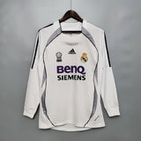Real Madrid 2006/07 Home Long Sleeve Jersey