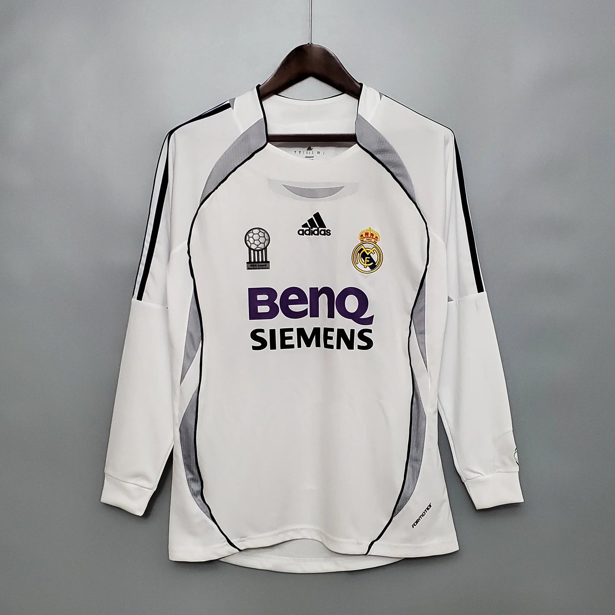 Real Madrid 2006/07 Home Long Sleeve Jersey