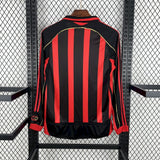 AC Milan 2006/07 Home Long Sleeve Jersey