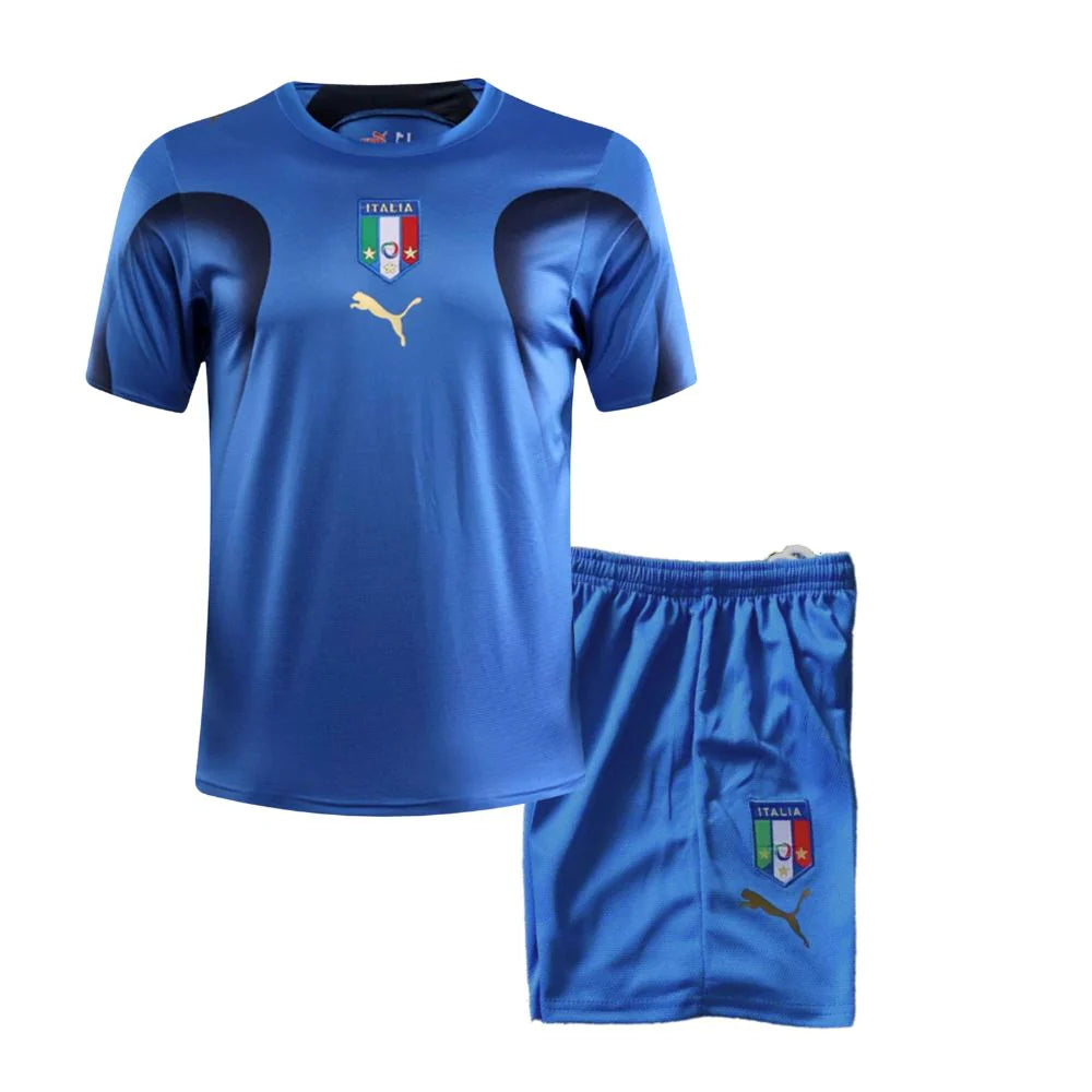 Italy Kids 2006 Home Jersey