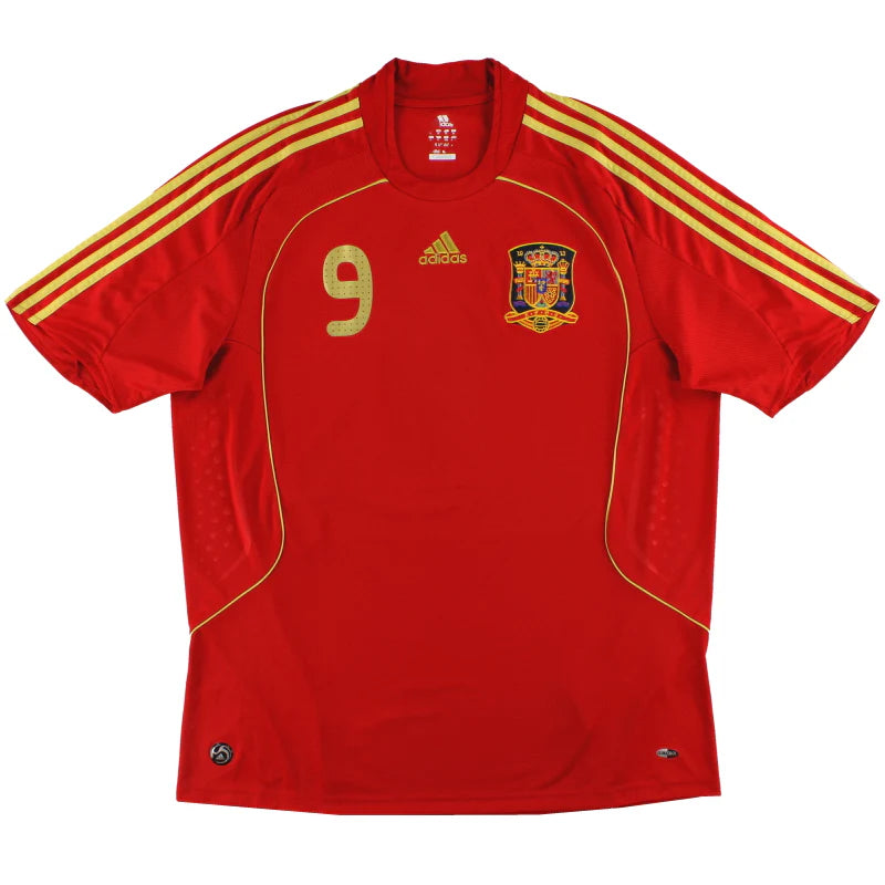Spain 2008 Home Jersey