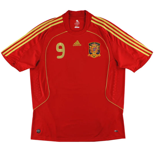 Spain 2008 Home Jersey