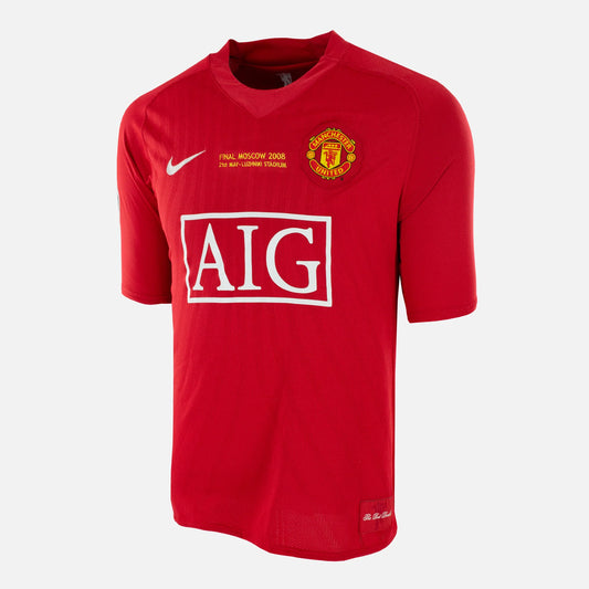 Manchester United 2008 UCL Final Jersey