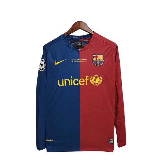 Barcelona 2009 UCL FINAL Long Sleeve Jersey