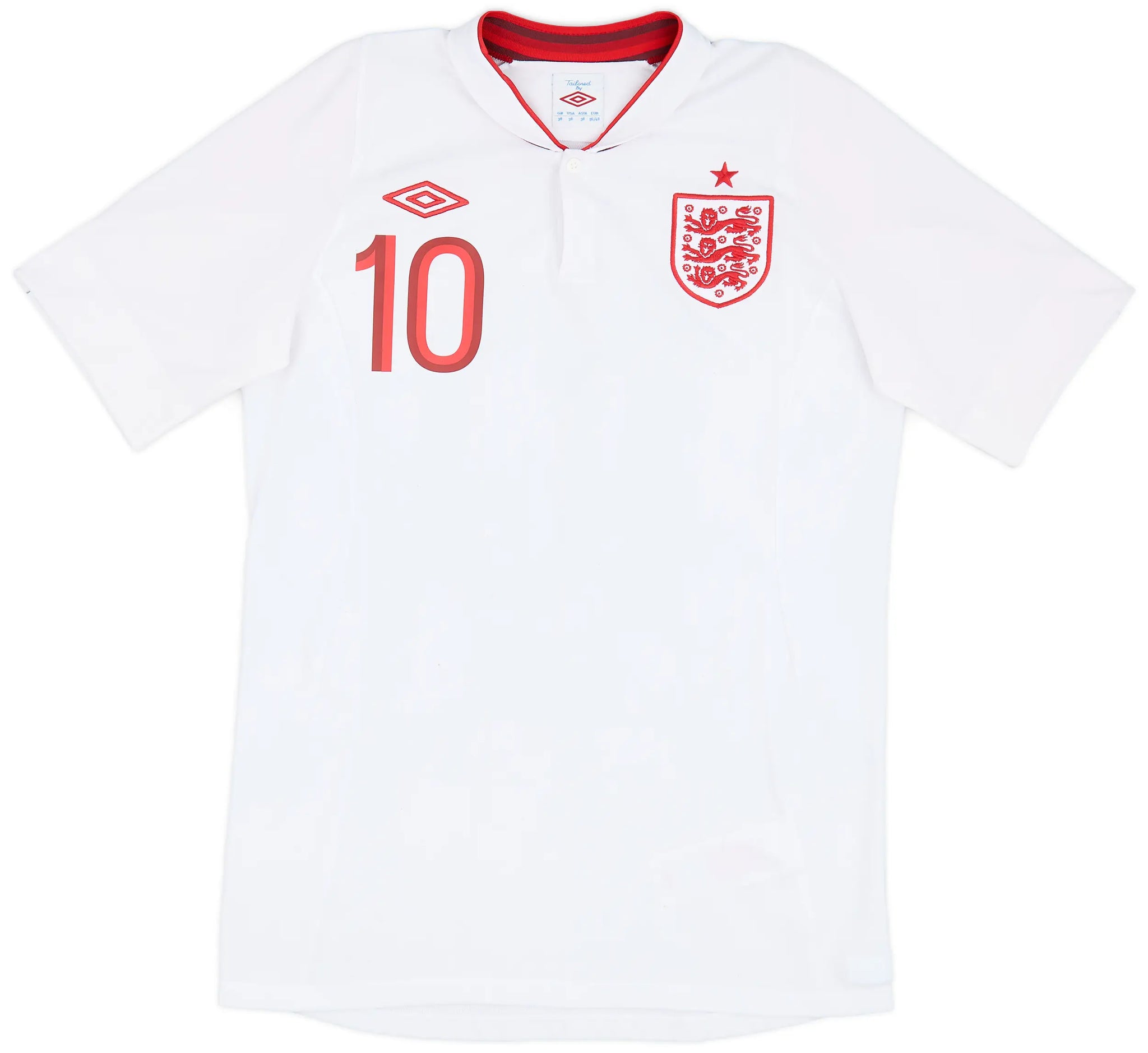 England 2012 Home Jersey