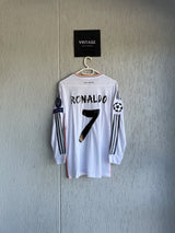 Real Madrid 2013/14 Home Long Sleeve Jersey