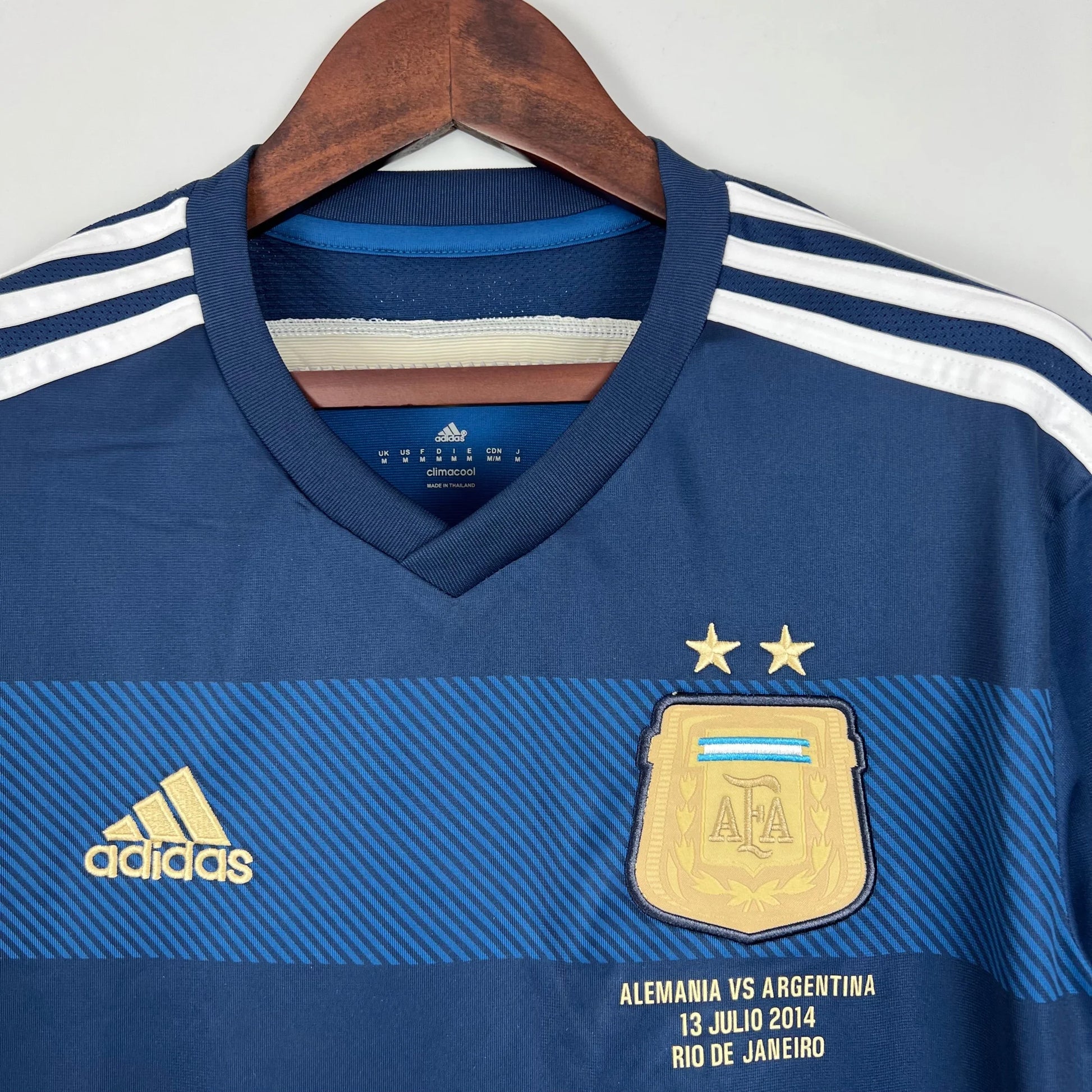 Argentina 2014 Away Jersey – Vintage Kitman - Main Image