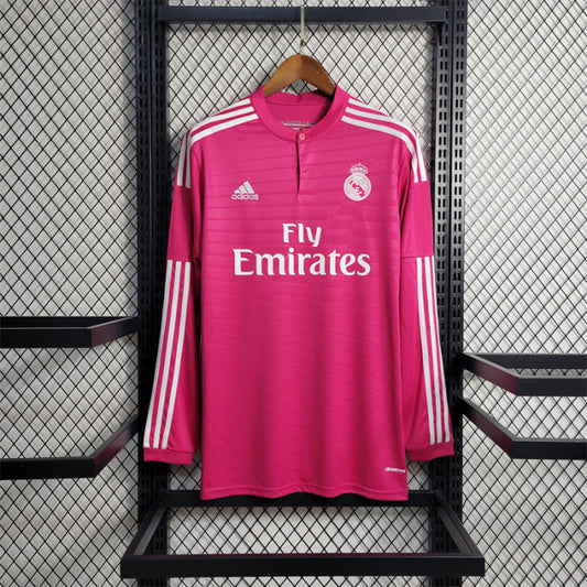 Real Madrid 2014/15 Away Long Sleeve Jersey
